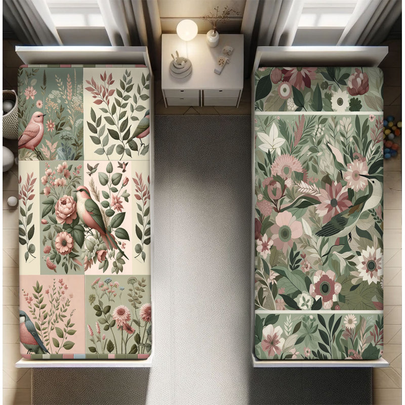 Ensemble de draps-housses Ambesonne, Drap-housse de taille simple