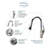 Transolid Layla Pull Out Kitchen Faucet-26308875