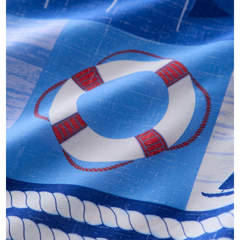 REGATTA Cotton Blend Geometric Shapes Duvet Cover Set with Pillowcases Included, Double Duvet Cover + 2 Standard Pillowcases