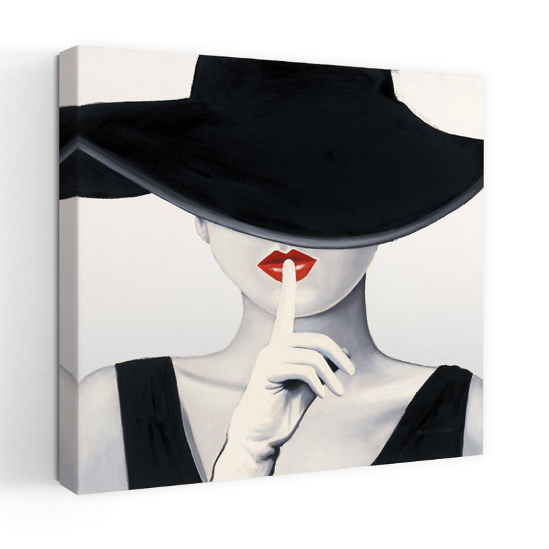 Haute Chapeau, art contemporain argenté, H 24 po x l 24 po