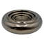Sculpture ronde en aluminium antique en cuivre