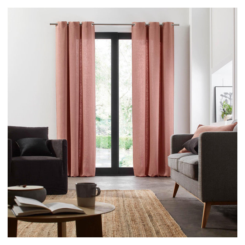 Linen Curtain Single Panel