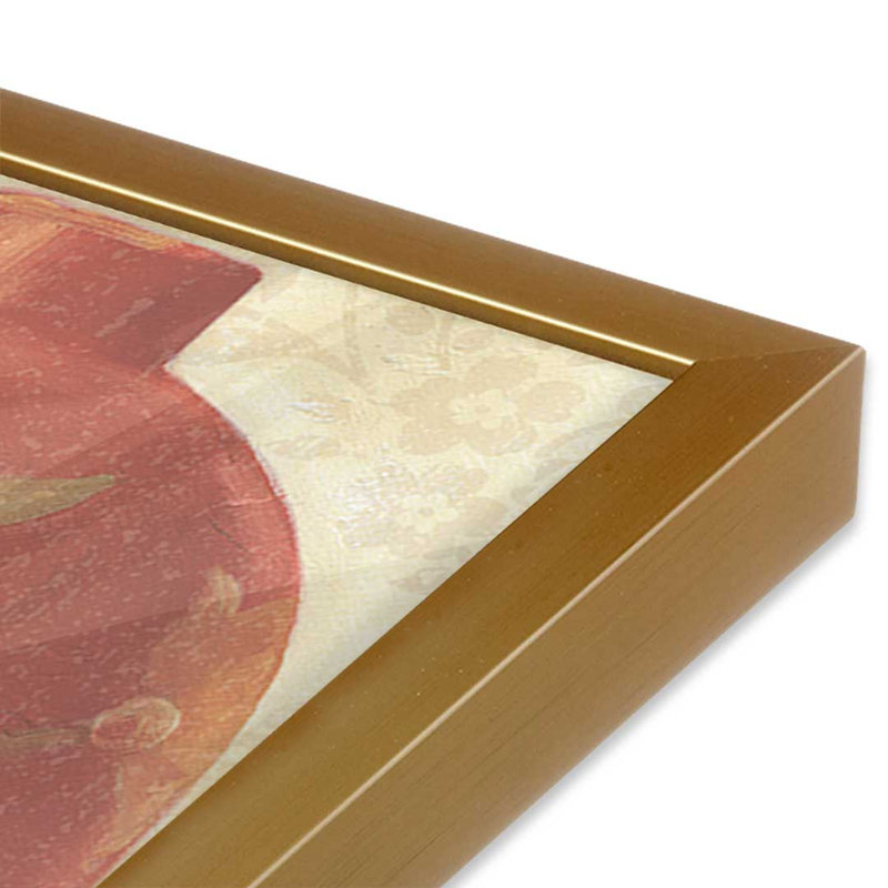 «Southern Tones II» par Lisa Audit, reproduction d'art, L 12 po x H 12 po, Gold, Impression encadrée