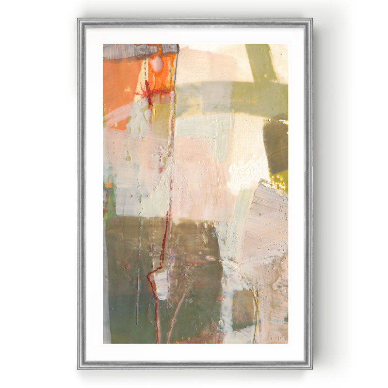 « ferly i », toile tendue imprimée, H 22,5 po x l 30,5 po x P 1,5 po, Argent