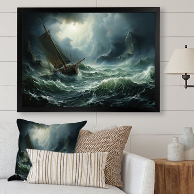 Stormy Seas Beauty III - Storms Wall Art