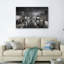 Ensemble de 1 tableau sur toile « Nuit urbaine »-129062428-129062431