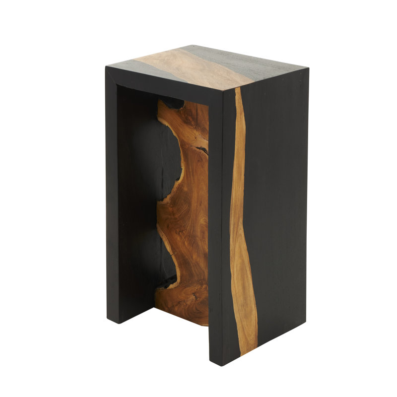 Clerveau Solid Wood End Table