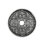 Millennium large round escutcheon in Antique Brass