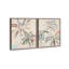 Oliver Gal Michaela Nessim - Inevitable Joy Noon Set Floral and Botanical - Diamond Dust Framed Canvas Art-1713316483-1713316481