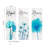 MDF Wall Sign Relax Soak Unwind - Set of 3