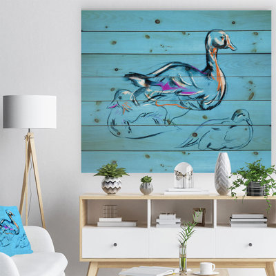 " Duck " Painting Print