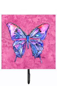 Crochet mural papillon
