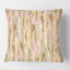 Coussin Golden Palm Leaves I - Mid-Century Modern-1408136426
