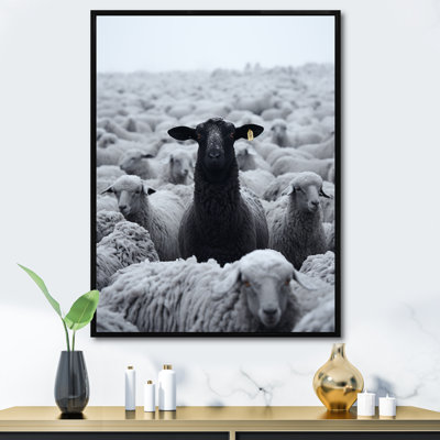 Solitude Goat - Goat Animal Wall Art
