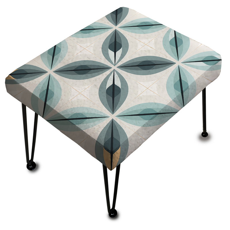 Repose-pieds Submat - Symmetry - Damask Rectangle