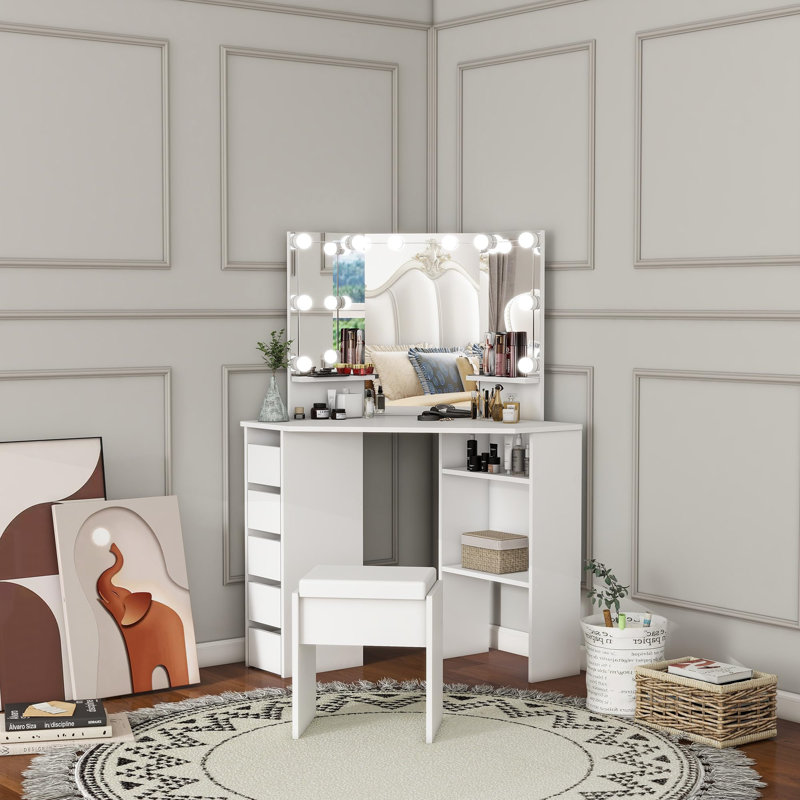 Dressing Table with Mirror