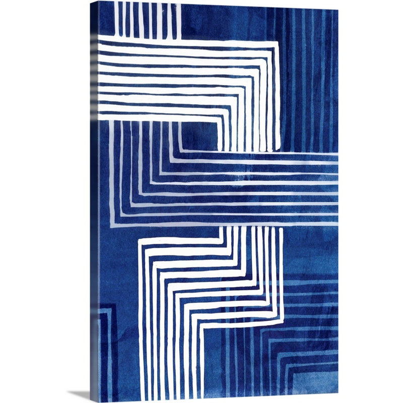 «Tighten up I» par PI Studio - reproduction sur toile, Toile tendue, H 30 po x l 20 po x P 1,25 po