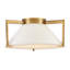 Calla 1 - Light Simple Cone LED Flush Mount-1171898782-1171898776