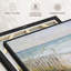 Plage «Mist Ocean View Canvas Print»-101452315