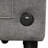 - 5Pc Seating Collection: F8934 Corner Chair, F8935 Armless F8936 , Gray Fabric, Robust Wood Frame Structure Sitting Furniture: Stable-2027181540