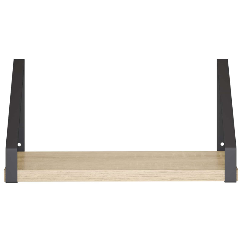 4 -Piece Steel Floating Shelf