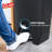 Glad 13 Gal Trash Can with Step Pedal and Odor Protection, Black, Pack of 2-124609833