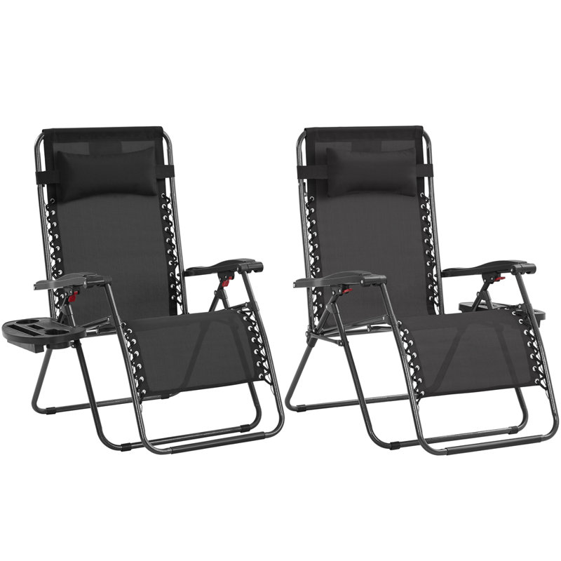 Color Outdoor Garden Chair, Black
