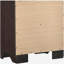 Table de chevet rectangulaire 2 tiroirs Copper