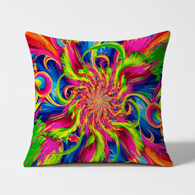 Mind Melt Indoor And Outdoor Pillow
