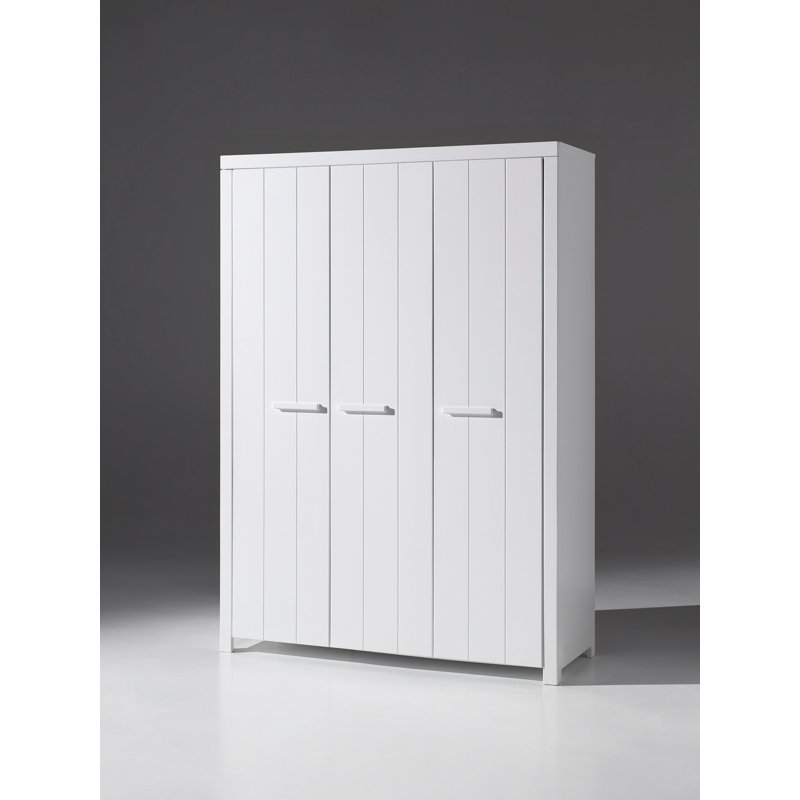 3 Door Manufactured Wood Wardrobe