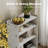 4 Tier Bookshelf, Modern Open Bookcase with Pegboard-792782000-792782015