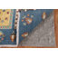 Tapis de style oriental fait à la main bleu Kazak 6
