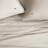 Lacoste Cotton Percale Sheet Set, Crisp Feel & Breathable Bedding, Deep Pocket Fitted Sheet, Pumice Stone, Queen-119611827-35177721