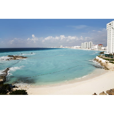 Tropical Beach Paradise by Chrisbence - Wrapped Canvas Print