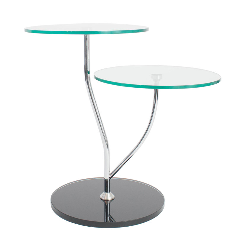 Mcdowell Glass Top End Table