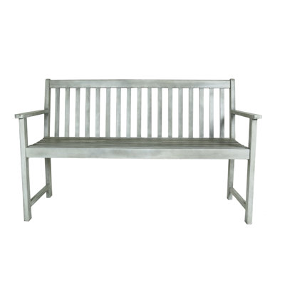 Solid Wood Acacia Outdoor Bench