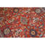 High-Quality Hand-Knotted Red And Navy Area Rug