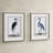 "Shore Birds" by Grace Feyock Matted Framed Painting Print 
