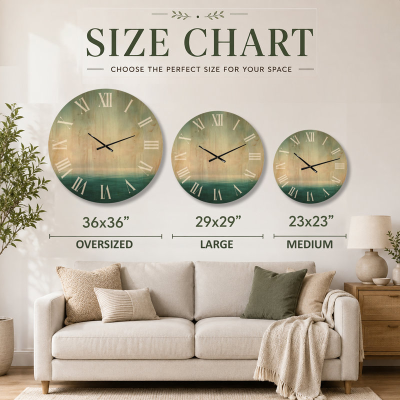 Horloge murale Scenic, Medium