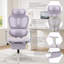 Chaise de bureau ergonomique avec repose-pieds