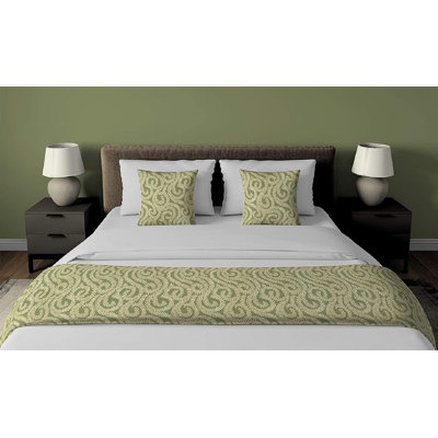 Petya Rayon Geometric Shapes Bedspread