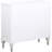 Angus White 2-Door Mandala Accent Cabinet Distressed
