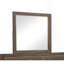 Miroir Bridgevine Home, aucun assemblage requis, finition noyer sablé