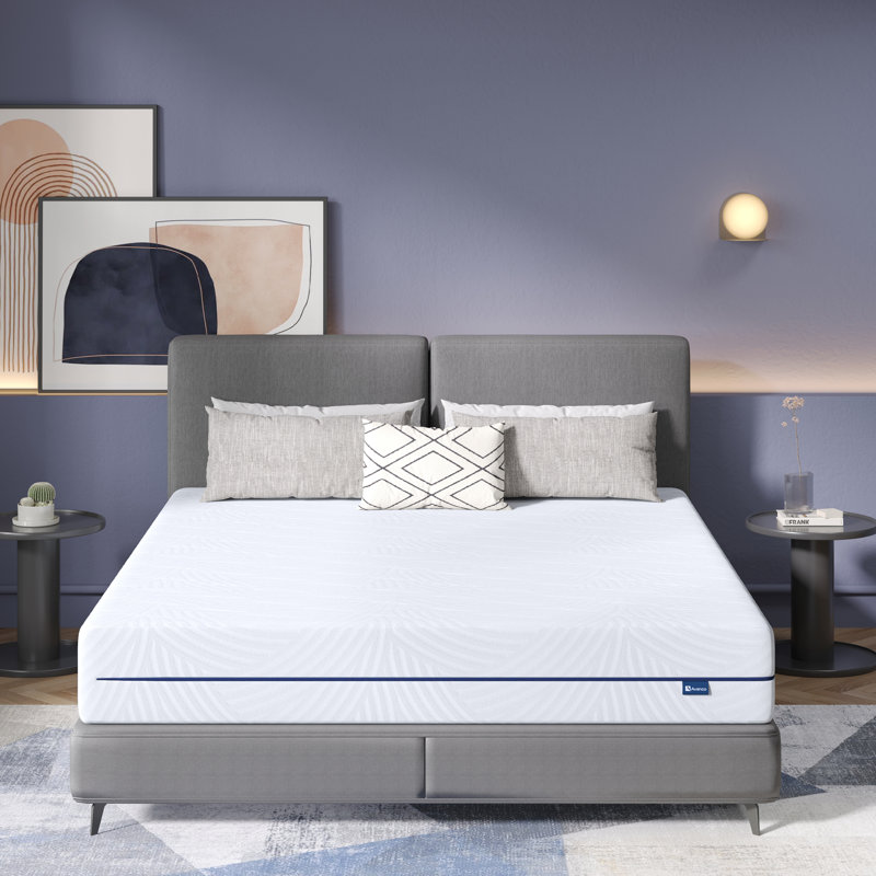12" Medium Gel Memory Foam Mattress, Full