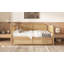 Lit de jour simple en rotin avec lit gigogne simple