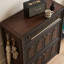 Armoire de rangement rétractable de style français