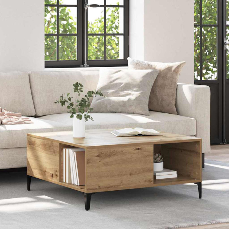 Coffee Table with Storage, Artisan Oak