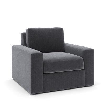 Jonie Upholstered Swivel Armchair