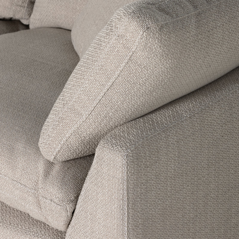 Centrale 2 Piece Sectional Sofa-Dstn Flannel, Gibson Wheat Performance Weave