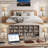 Modern Table Lamps Set Of 2 - Touch Control Bedside Lamps With Usb C And A Charging Ports, 3-Way Dimmable Nightstand Lighting For Bedroom Living Room With Included Led Bulbs